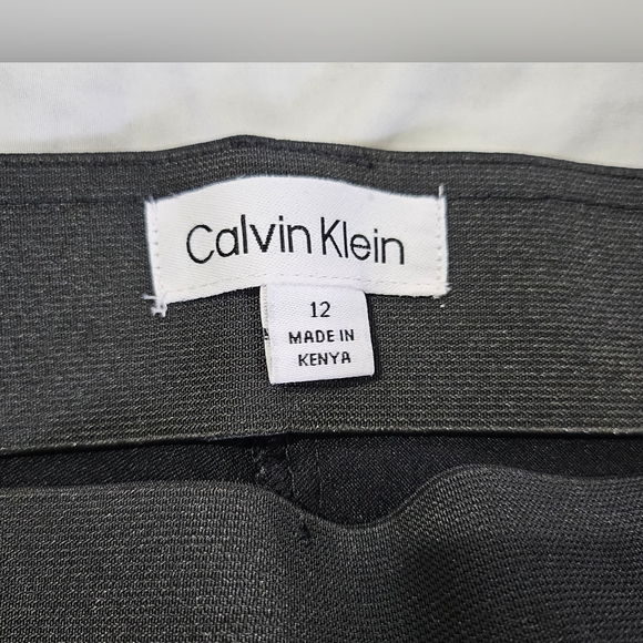 Calvin Kelin Pull On Skinny Pants - Black - Size 12 - Picture 2 of 3